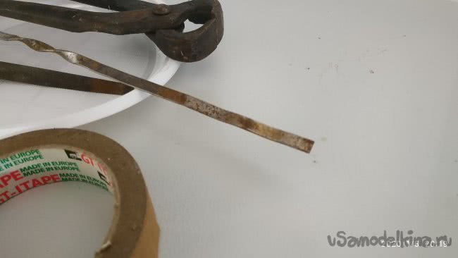 разогнули кольцо