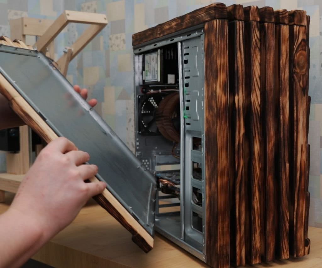Компьютерный корпус из дерева своими руками. Часть 1: «Воздух»