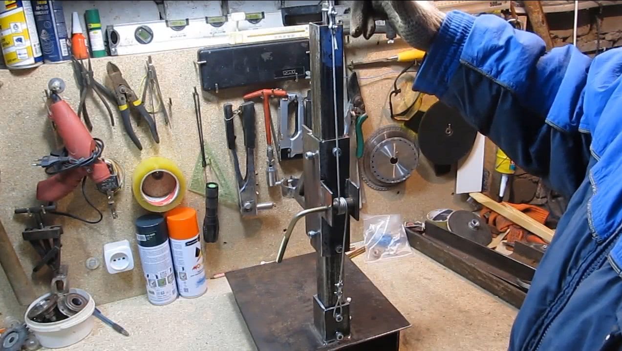 Самодельная стойка для дрели №2. Своими руками.Чертежи.Drill stand