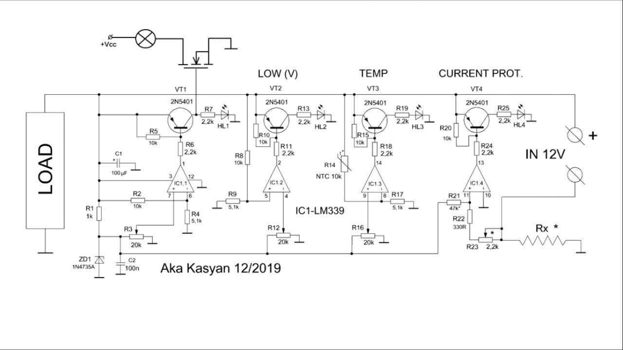 Ака касьян схемы