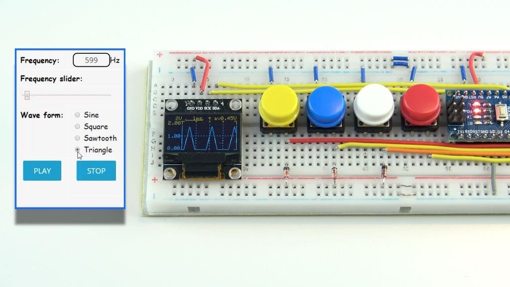 Осциллограф на Arduino (LCD TFT ″) — шин-эксперт.рф