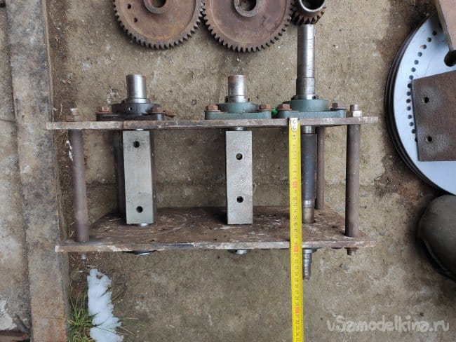 Блок измельчителя веток